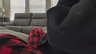 Allergy sneezes while trying to watch a show