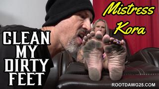 Clean My Dirty Feet - Kora Bell 1080p MP4