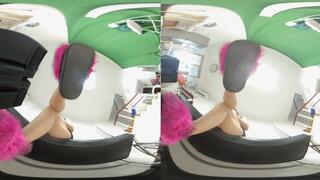 3DVR180 ERER slippers and smelly feet crushed the dwarves