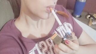 I Light, I Smoke, You Watch – Marlboro red with coughs