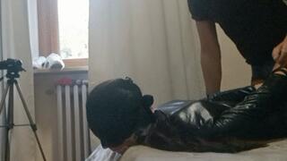 MILF reverse blowjob with cum swallowing