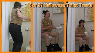 6 of 31 HALLOWEEN TOILET TREATS