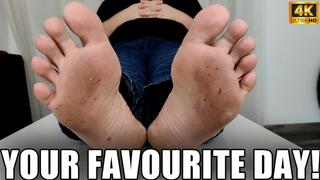 KingMarti: Foot Worship Day - 4k UHD 2160p