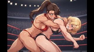 Female Wrestling Confessions #91: Bikini Submission