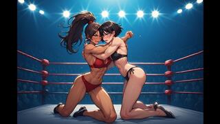 Female Wrestling Confessions #93: Bikini-Clad Battle