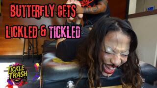 Butterfly's Captured Soles Lickled & Tickled