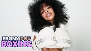 Ebony pov boxing - Smerald