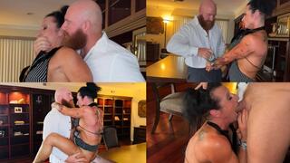 Kandy Gets Taped, Gagged And Fucked By Bull Thor
