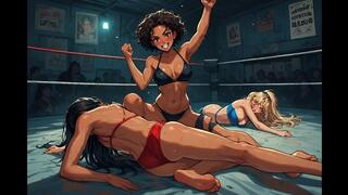 Female Wrestling Confessions #98: Bikini Brawl Betrayal