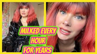 Strapped Down and Milked Every Hour For Years