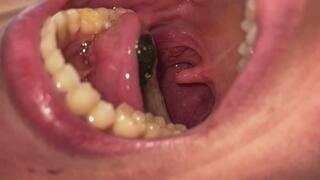 Gummy trip with drool disaster