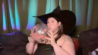 BBW Witch Spontaneous B2P with Halloween Balloons