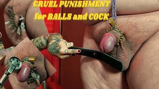 CRUEL PUNISHMENT for BALLS and COCK (en-720)