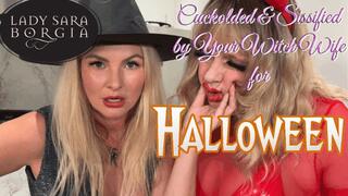 Cuckolded & Sissified by Your Witch Wife for Halloween (1080p)