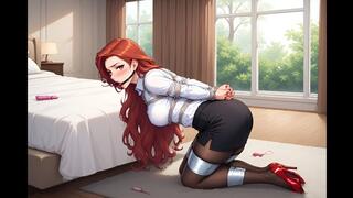 Bondage Confessions #288: Confessions of a Tied-Up Temptress in the Empty Estate