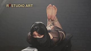 Dzhumana - Hogtied, Ballgagged and Bastinado for the Oriental Beauty (UHD 4K MP4)