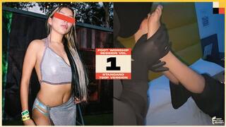 TATTOED MEXICAN BABE ON HOT FEET LICKING AND TOE SUCKING ACTION - FOOT WORSHIP SESSION VOL 1 - SKARLETH - ACT I & II - STANDARD - 720P