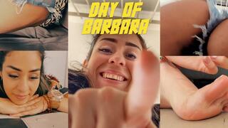 DAY OF BARBARA - Butt Crush and Barefoot Crush 1080