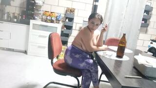 Farting and burp and smoking