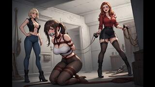 Bondage Confessions #295: Bound and Ravaged in the Empty Mansion