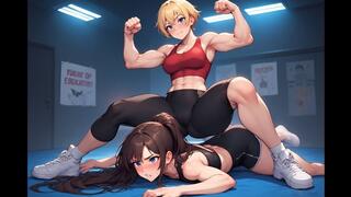 Female Wrestling Confessions #104: Squeezed into Submission