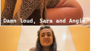 Sarah & Angie, the double public bombshells HD