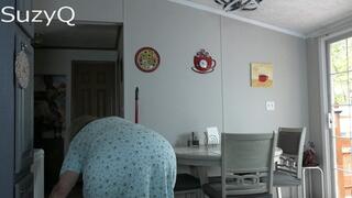 Granny's Long Hanging Tits