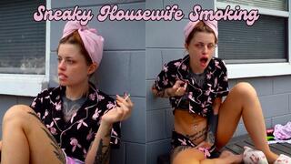 Sneaky Housewife Smoking - Jasper Reed Solo Masturbation