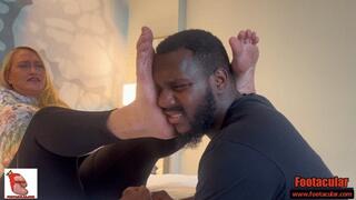 Caught Smelling My Neighbors Size 18 Socks - Foot Domination - SeeChelleSize18