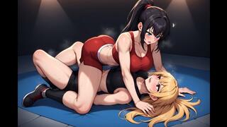 Female Wrestling Confessions #111: Pinned and Squeezed