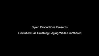 Electrified Ball Crushing Edging While Smothered (720p)
