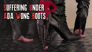 Suffering Under Ada Wong Boots (Edited Version) - TamyStarly - Cock Balls Crush Trample, Shoejob, Bootjob, CBT, Ballbusting, Trampling, Stomping