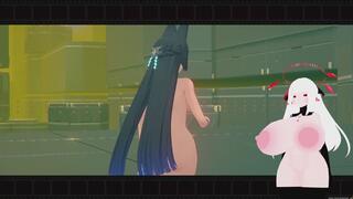 A HORNY BUSTY GIRL PLAYING ZENLESS ZONE ZERO NUDE MODS EDITION #1