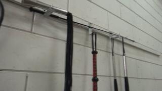 slave training double domination whipping and flogging