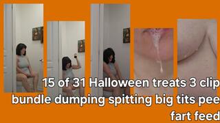 15 Of 31 Halloween Chocolate and Spit w Huge Tits 3 pack bundle
