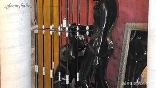 Pegging at the dungeon, part 1 - Alex Latex