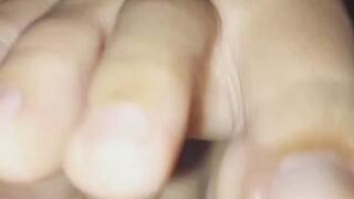 Relaxing on the couch. Or not? When the man is nearby, it's rather bad.