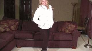 Lena Nicole Tight Black Leggings with Sweet Understanding JOI! OMG Don't Miss her in these Skin Tight Yoga Pants! “You getting your dick nice and hard and ready to use it? Pump that dick hard for me!”