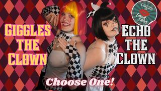 Choose Your Clown! - Maestro Faith's Circus of Carnal Curios - Ezra Faith