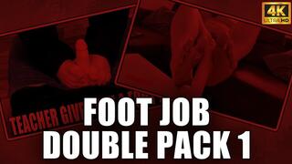 KingMarti: Foot Job Double Pack 1 - 4K UHD 2160p