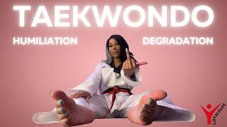 Laughing And Humiliating You With My Taekwondo Feet!