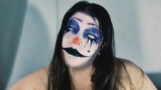 Creepy Clown eye rolling JOI