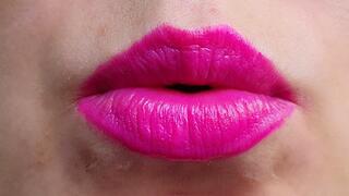Pink Lipstick Lips Worship (mkv)
