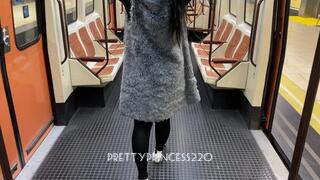 fartinh in the metro