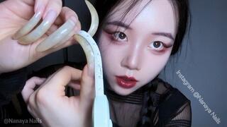 #24 - Measuring My Long Natural Nails(13mins)