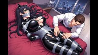 Bondage Confessions #314B: A Sly Feline Intruder (Animated)