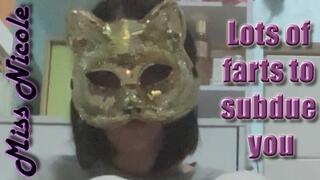 Lots of farts to subdue you