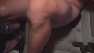 PUBLIC JERK OF IN THE CAR OILED 1