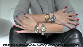 My luxury watches make you so horny, Joi, Lady Victoria Valente