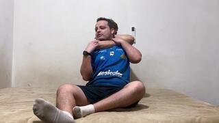 MASTER J CHOKE AND FOOT DOM HANDGAG